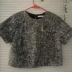 Abercrombie tweed top